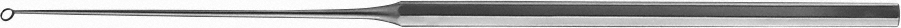 BUCK Ear Curette, curved,